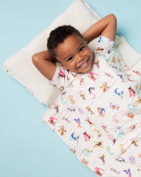 Baby Kids Bamboo Pajamas — Looney Tunes™ Sleeping Bag — Image 1
