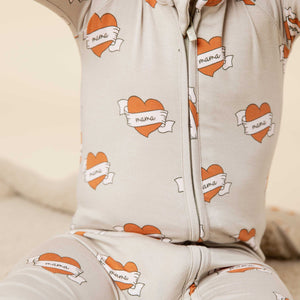 Baby Kids Bamboo Pajamas — Mama Knows Convertible Romper — Image 1