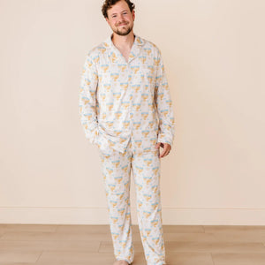 Bums & Roses - Baby & Kids Bamboo Pajamas - Mazel Tov Moments Men's Pajama Set - Image 1