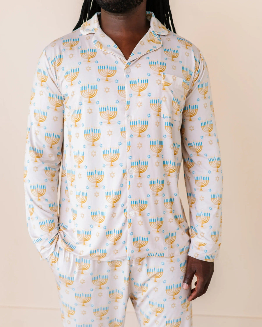 Baby Kids Bamboo Pajamas — Mazel Tov Moments Men's Pajama Set — Image 8