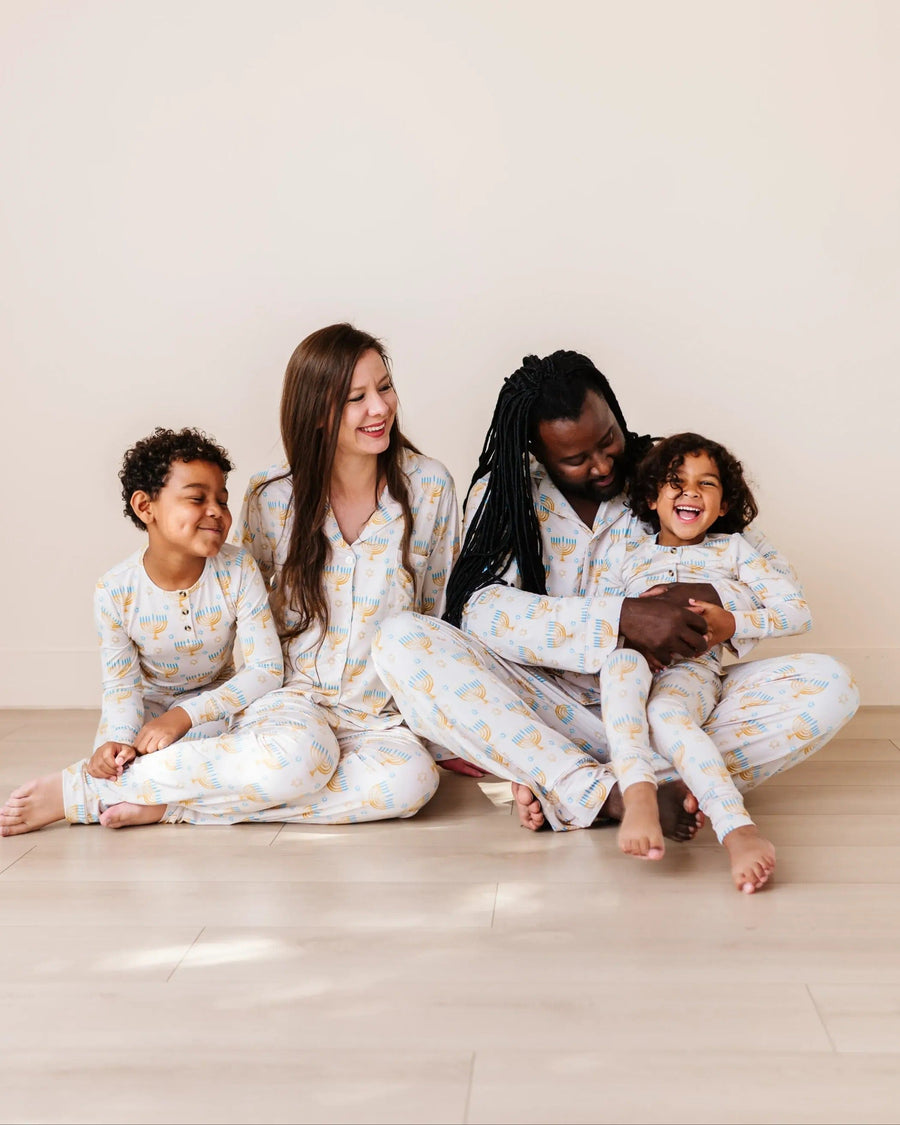 Baby Kids Bamboo Pajamas — Mazel Tov Moments Men's Pajama Set — Image 12