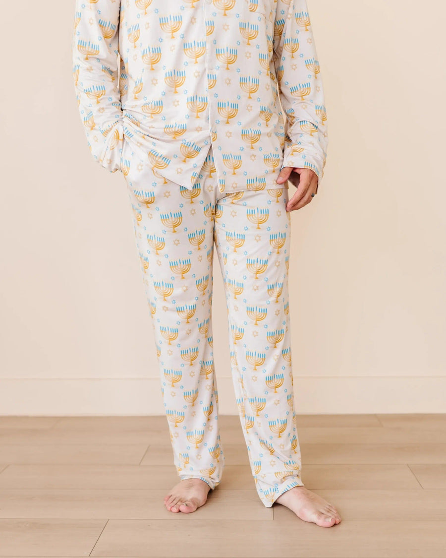 Baby Kids Bamboo Pajamas — Mazel Tov Moments Men's Pajama Set — Image 10