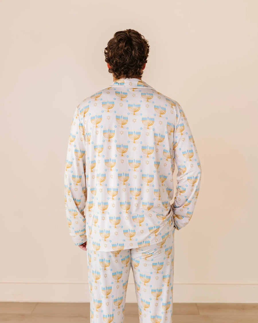 Baby Kids Bamboo Pajamas — Mazel Tov Moments Men's Pajama Set — Image 11