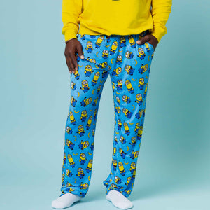 Baby Kids Bamboo Pajamas — Minions™ Men's Pajama Pants — Image 1