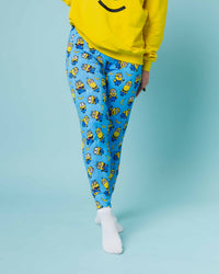 Baby Kids Bamboo Pajamas — Minions™ Women's Pants — Image 1