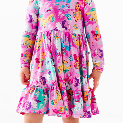 My Little Pony: A New Generation Girls Dress & Shorts Set - Image 9 - Bums & Roses