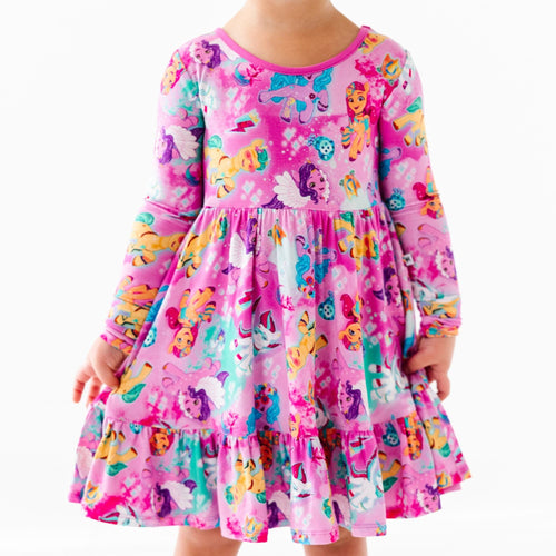 My Little Pony: A New Generation Girls Dress & Shorts Set - Image 5 - Bums & Roses