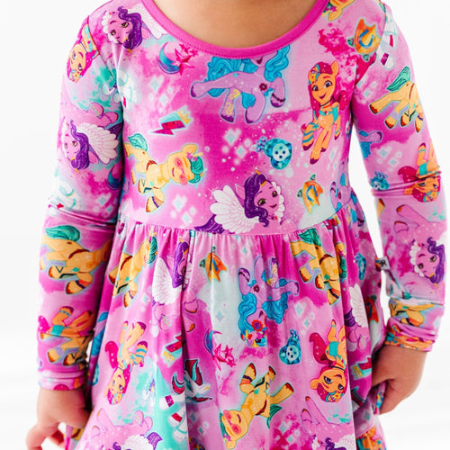 My Little Pony: A New Generation Girls Dress & Shorts Set - Image 7 - Bums & Roses