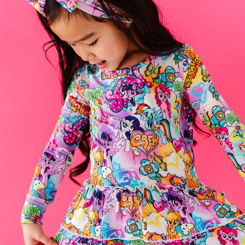 My Little Pony: Friendship is Magic Girls Top & Tights - Image 4 - Bums & Roses