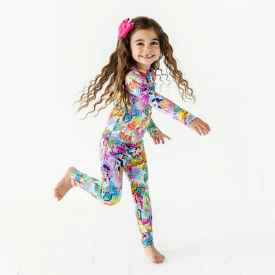 Bums & Roses - Baby & Kids Bamboo Pajamas - My Little Pony™: Friendship is Magic Two-Piece Pajama Set - Image 1