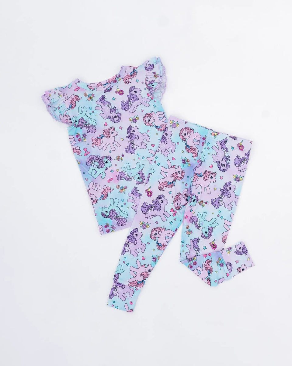 Dreamy Pony Star Pajama Set – Soft Cotton Knit, Gentle on Skin, Cozy Comfort for Sweet Nights