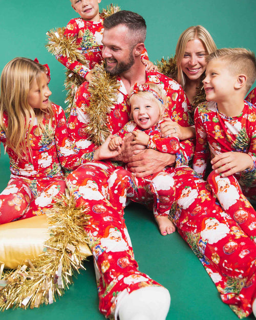 Baby Kids Bamboo Pajamas — In The Nick Of Time Convertible Romper — Image 19