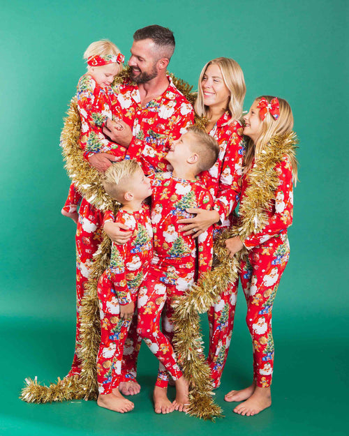 Baby Kids Bamboo Pajamas — In The Nick Of Time Convertible Romper — Image 17