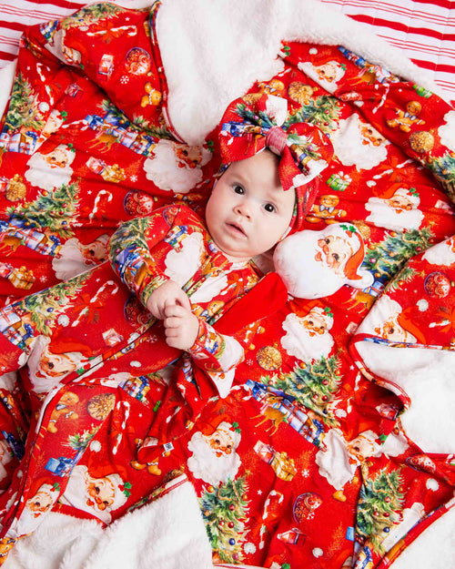 Baby Kids Bamboo Pajamas — In The Nick Of Time Convertible Romper — Image 3