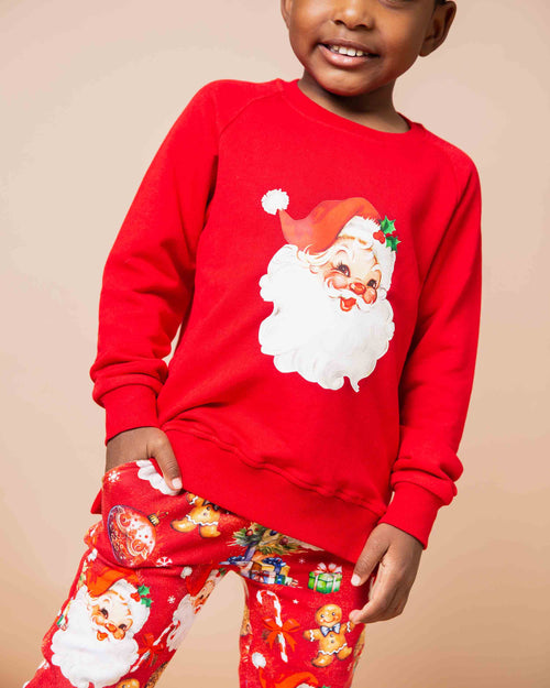 Baby Kids Bamboo Pajamas — In The Nick Of Time Jogger Set — Image 3
