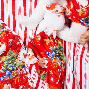 Baby Kids Bamboo Pajamas — In The Nick Of Time Lovey — Image 1