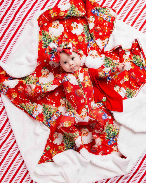 Baby Kids Bamboo Pajamas — In The Nick Of Time Quilted Bum Bum Blanket - Adult — Image 5