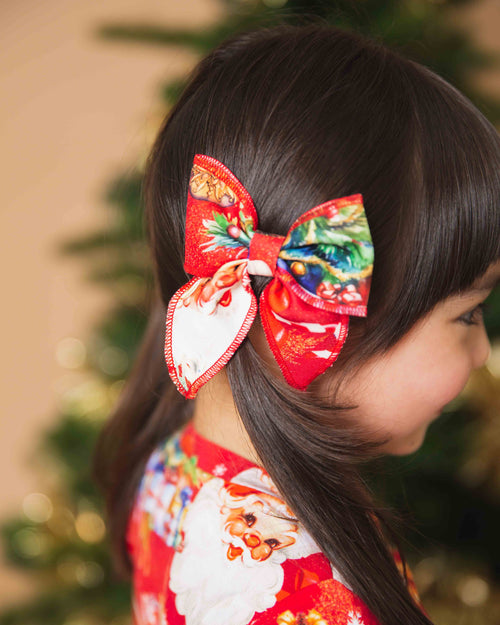 Baby Kids Bamboo Pajamas — In The Nick Of Time Woven Piggy Clip — Image 1