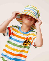 Baby Kids Bamboo Pajamas — Off The Grid Bucket Hat — Image 1