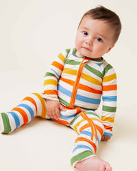 Baby Kids Bamboo Pajamas — Off The Grid Convertible Romper — Image 5