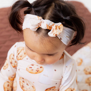 Baby Kids Bamboo Pajamas — One Smart Cookie Headwrap — Image 1