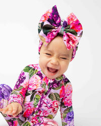 Baby Kids Bamboo Pajamas — Outta Your Rangea Biggie Bow — Image 1