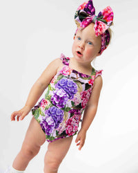 Baby Kids Bamboo Pajamas — Outta Your Rangea Bubble Romper — Image 1