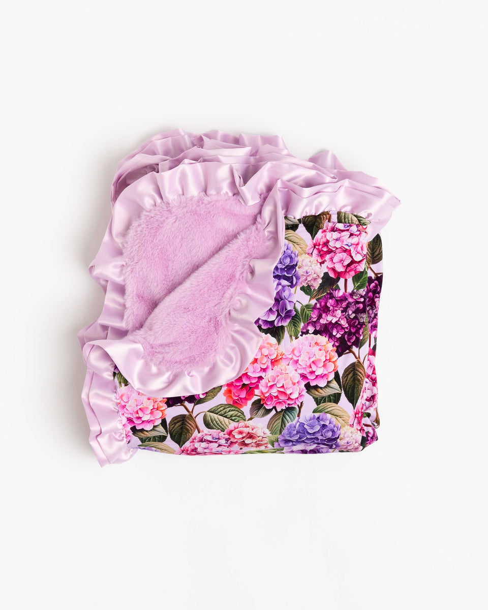 Outta Your Rangea Ruffled Minky Blanket
