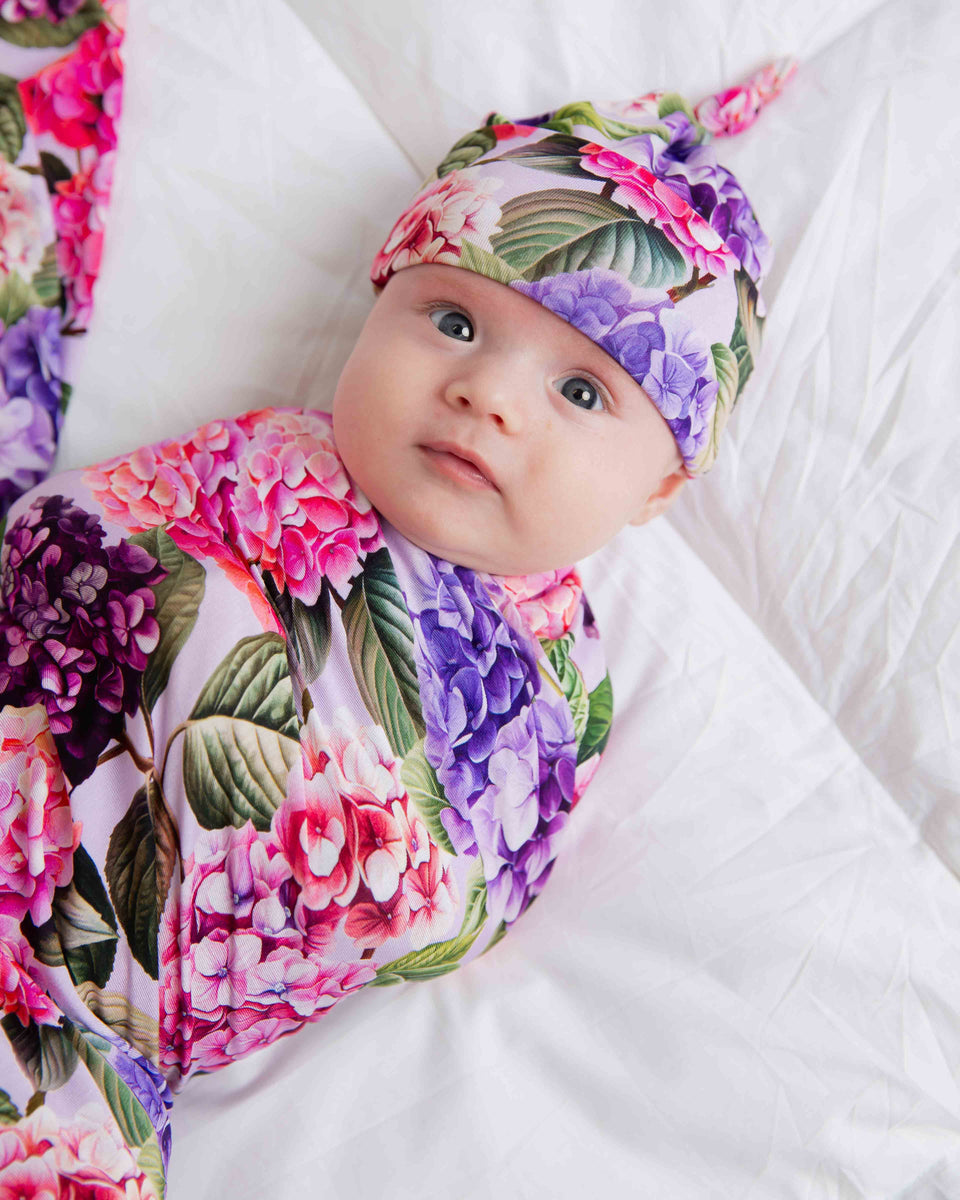 Outta Your Rangea Swaddle & Beanie Set