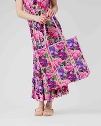 Baby Kids Bamboo Pajamas — Outta Your Rangea Quilted Tote Bag — Image 1