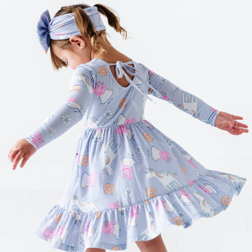 Peppa Pig™ Ballerina Girls Dress & Shorts Set - Image 3 - Bums & Roses