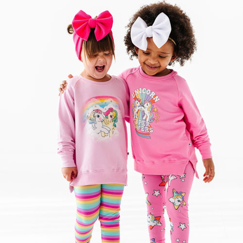 My Little Pony: Classic Pink Crew Neck & Leggings - Image 5 - Bums & Roses