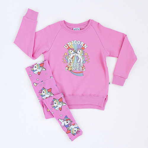 My Little Pony: Classic Pink Crew Neck & Leggings - Image 2 - Bums & Roses