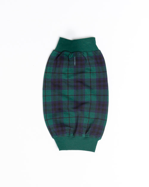 Baby Kids Bamboo Pajamas — Plaid Tidings Dog Sweater — Image 2