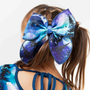 Baby Kids Bamboo Pajamas — Polar Opposites Woven Alligator Clip — Image 1