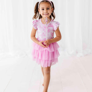 Baby Kids Bamboo Pajamas — Princess Behavior Tulle Tutu Dress — Image 1