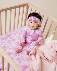 Baby Kids Bamboo Pajamas — Princess Behavior Crib Sheet — Image 1