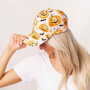 Baby Kids Bamboo Pajamas — Pumpkin About You Adult Hat — Image 1