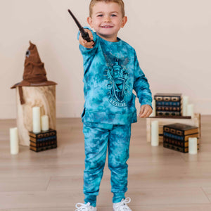 Bums & Roses - Baby & Kids Bamboo Pajamas - PRESALE - Harry Potter™ Ravenclaw Jogger Set - Image 1