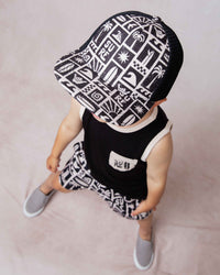 Baby Kids Bamboo Pajamas — Ride The Tide Hat — Image 1