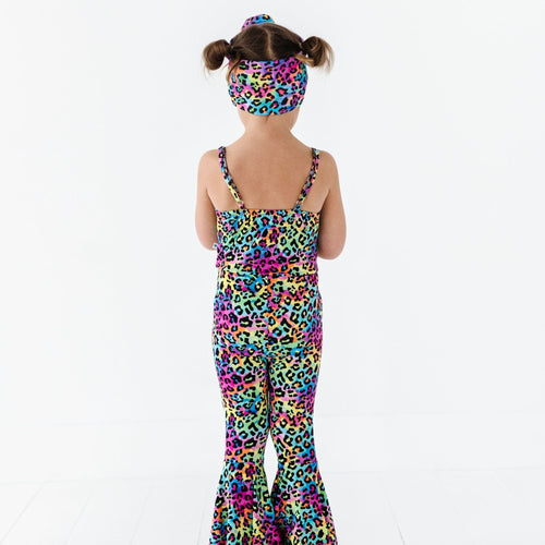 Roarin' Rainbow Bell Bottom Jumpsuit - Image 9 - Bums & Roses