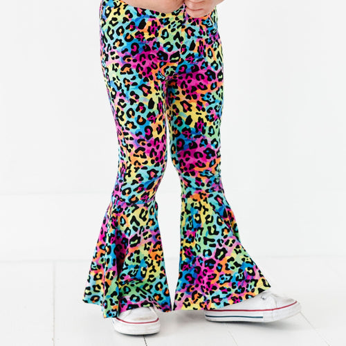 Roarin' Rainbow Bell Bottom Jumpsuit - Image 8 - Bums & Roses