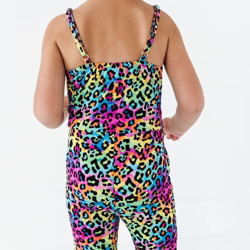Roarin' Rainbow Bell Bottom Jumpsuit - Image 5 - Bums & Roses