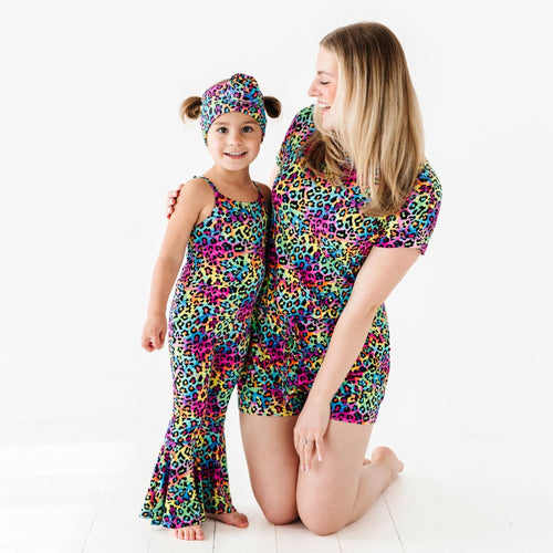 Roarin' Rainbow Bell Bottom Jumpsuit - Image 7 - Bums & Roses