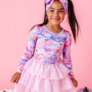 Bums & Roses - Baby & Kids Bamboo Pajamas - Romeo and Ghouliet Tulle Tutu Dress - Image 1