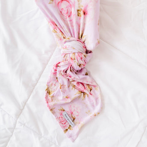 Rosey Moments Swaddle Beanie Set - Image 4 - Bums & Roses