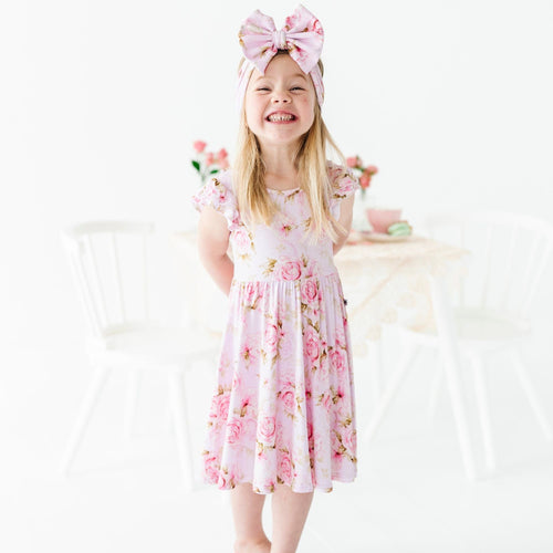 Rosey Moments Girls Dress - Image 3 - Bums & Roses