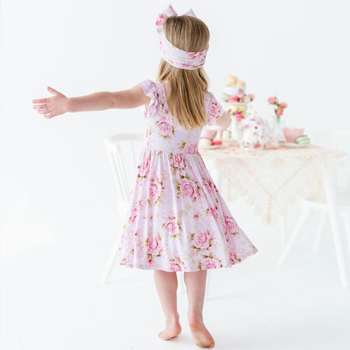 Rosey Moments Girls Dress - Image 4 - Bums & Roses