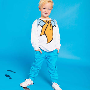 Baby Kids Bamboo Pajamas — Scooby-Doo™ Freddy Jogger Set — Image 1