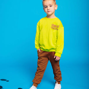 Baby Kids Bamboo Pajamas — Scooby-Doo™ Shaggy Jogger Set — Image 1